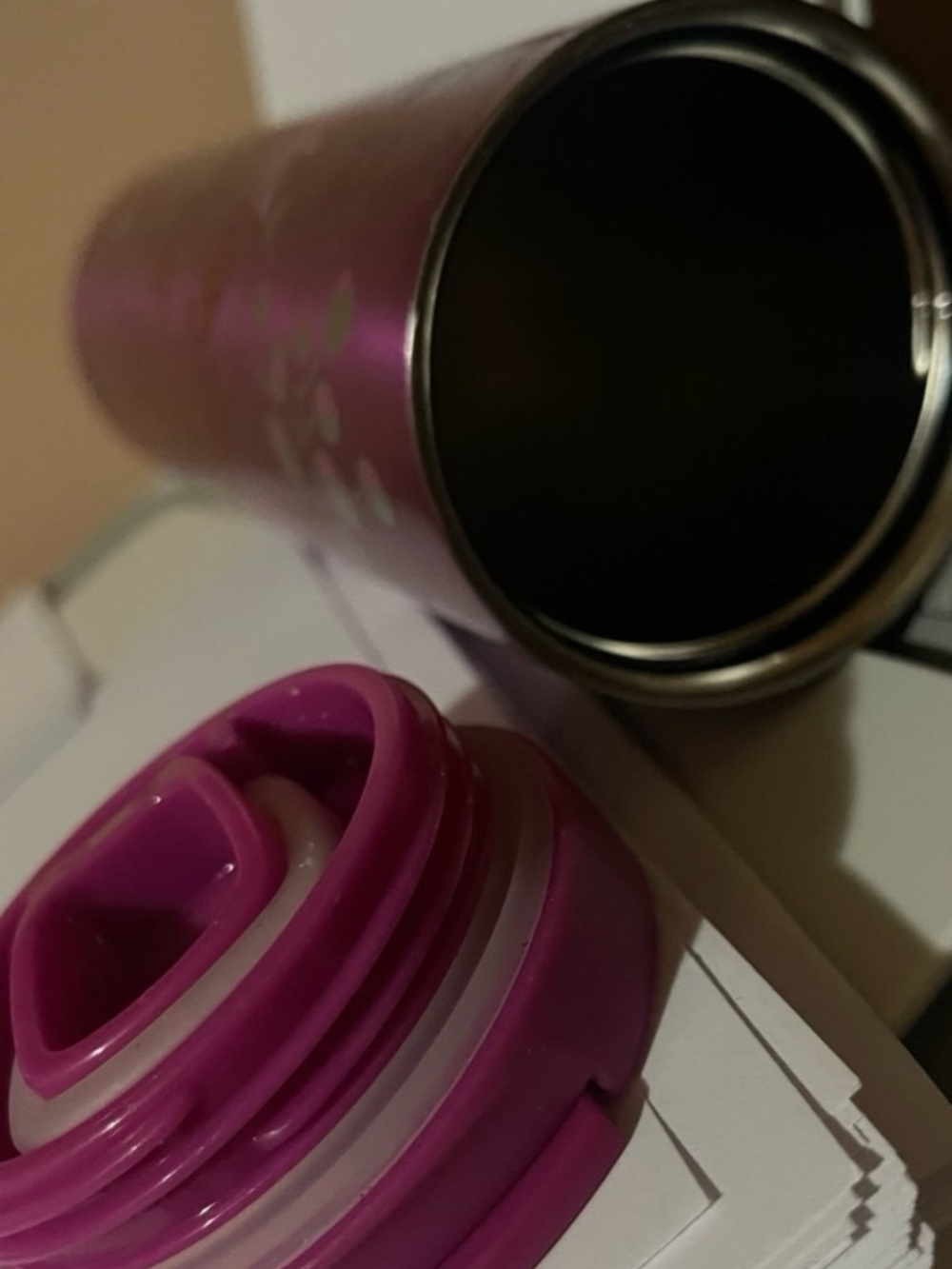 Starbucks 16 oz Pink Floral Rose Tumbler NWTS - Picture 5 of 6